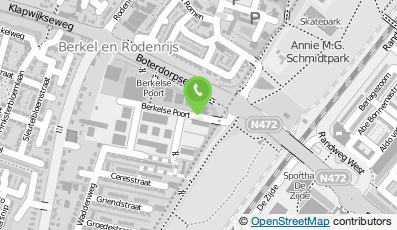 Bekijk kaart van Veiligheidsreg. R'dam-Rijnmond ARR/VRR Post Berkel&Rodenrijs in Berkel en Rodenrijs