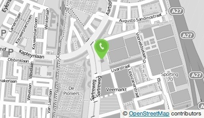 Bekijk kaart van Post Voordorp in Utrecht