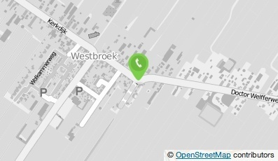 Bekijk kaart van Post Westbroek in Westbroek