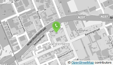 Bekijk kaart van Post Soesterberg in Soesterberg