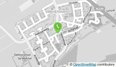 Bekijk kaart van Post Werkhoven in Werkhoven