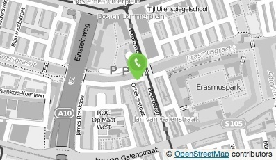 Bekijk kaart van Vereniging van Eigenaars Erasmusgracht 21 te Amsterdam in Amsterdam