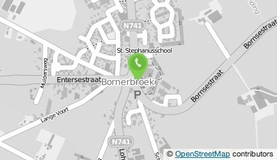 Bekijk kaart van RK dames en herenkoor St. Stephanus Bornerbroek in Bornerbroek