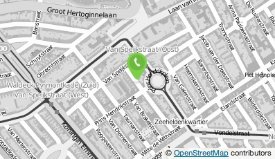 Bekijk kaart van VVE Van Kinsbergenstraat 89-91 in Den Haag