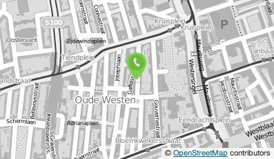 Bekijk kaart van Stg. Huurders Gez.centrum Oude Westen en Cool in Rotterdam