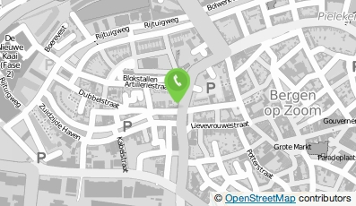 Bekijk kaart van Osteopathie Raymaekers in Bergen op Zoom
