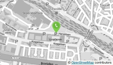Bekijk kaart van Stichting Werktrajectenbureau De Brug in Zwolle