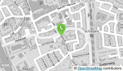 Bekijk kaart van maartenvanderjagt.nl in Schagen