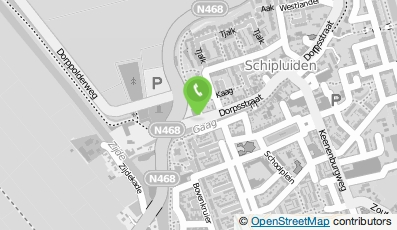 Bekijk kaart van Autoservice Schenkeveld in Schipluiden