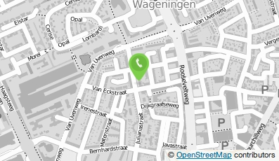 Bekijk kaart van Zanger Bas in Wageningen