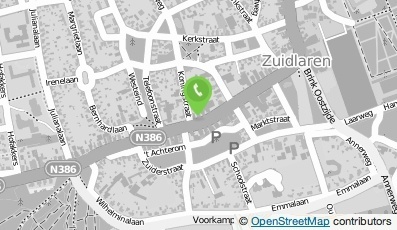 Bekijk kaart van Franke & Jut / Bakker de Rappe Schoenlapper in Zuidlaren