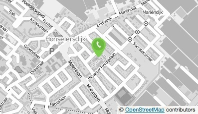 Bekijk kaart van Loonbedrijf Van Elswijk  in Honselersdijk