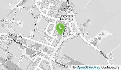 Bekijk kaart van Cafetaria de Snacknees in Gaanderen