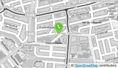 Bekijk kaart van Studio H in Amsterdam