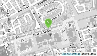 Bekijk kaart van Reinier de Graafw 194 Amb Wonen in Delft