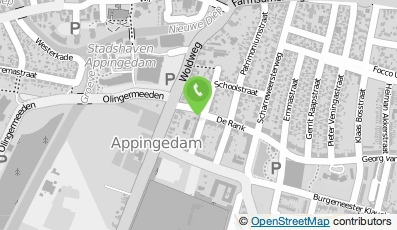 Bekijk kaart van modelbouwhobbyshop.nl in Appingedam