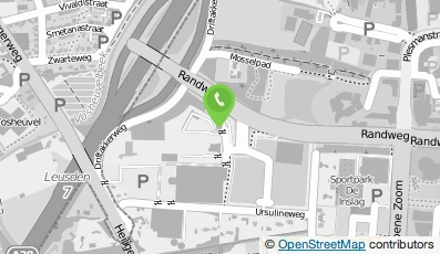 Bekijk kaart van Milieustraat 't Spieghel in Leusden