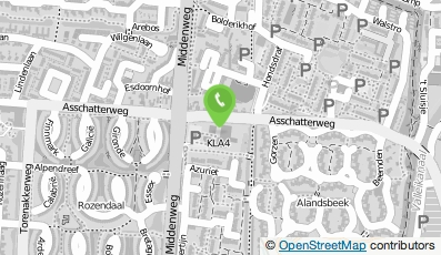 Bekijk kaart van Gymnastieklokaal Asschatterweg 36B in Leusden