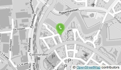 Bekijk kaart van Drukkerij Eurografia  in Coevorden