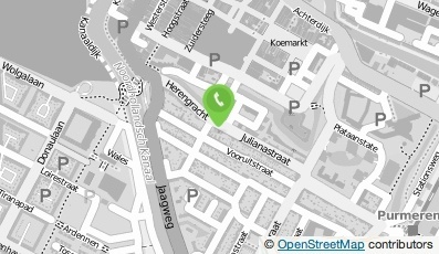 Bekijk kaart van Fysiotherapie Julianastraat in Purmerend