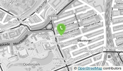 Bekijk kaart van Klussenbedrijf De Casparis in Amsterdam