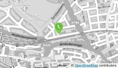 Bekijk kaart van Habets Stedenbouw in Arnhem