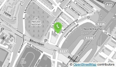 Bekijk kaart van Partou KDV N. Lansdorpstraat 4 in Amsterdam