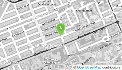 Bekijk kaart van T.J. Sikkema in Amsterdam