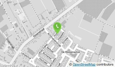 Bekijk kaart van ASVZ locatie Huysacker in Udenhout