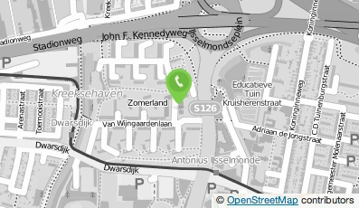 Bekijk kaart van ASVZ locatie Hazenberglaan in Rotterdam