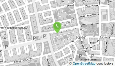 Bekijk kaart van ASVZ locatie Mariastraat in Rijen