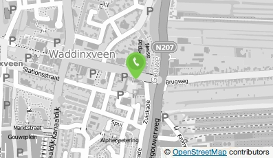 Bekijk kaart van ASVZ locatie Nesselande in Waddinxveen