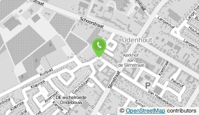 Bekijk kaart van ASVZ locatie Den Del in Udenhout