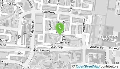 Bekijk kaart van ASVZ locatie Antareshof  in Dordrecht