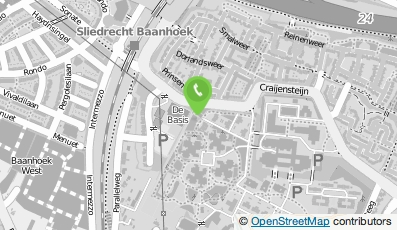 Bekijk kaart van ASVZ locatie Spinnershoek 9 in Sliedrecht