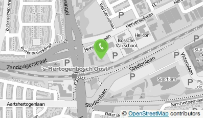 Bekijk kaart van Avans Hogeschool in Den Bosch