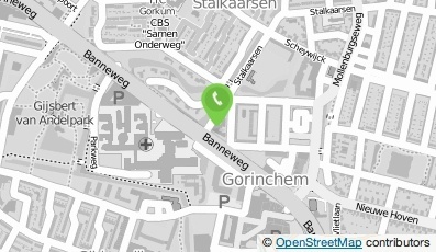 Bekijk kaart van Mediq Apotheek De Colvenier in Gorinchem