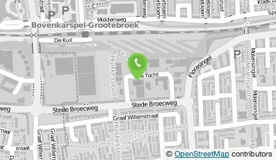 Bekijk kaart van Taxicentrale West-Friesland  in Bovenkarspel