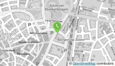 Bekijk kaart van De Wissel in Bergen op Zoom