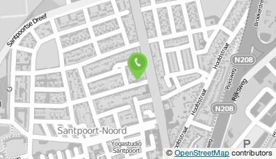 Bekijk kaart van Timmerbedrijf Pascal Voetelink  in Santpoort-Noord