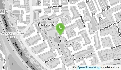 Bekijk kaart van Oosterweg Beheer  in Haren (Groningen)