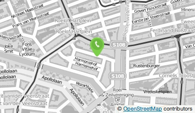 Bekijk kaart van Schildersbedrijf Moinat in Amsterdam