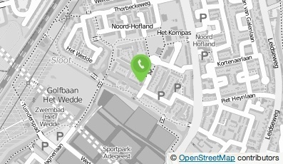 Bekijk kaart van Schildersbedrijf Neuteboom  in Voorschoten