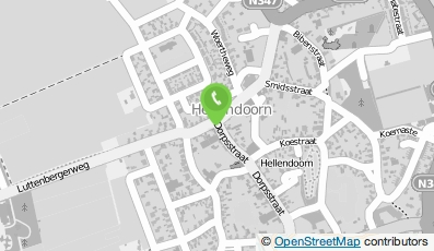 Bekijk kaart van Gera Tromp t.h.o.d.n. TUI at Home in Hellendoorn
