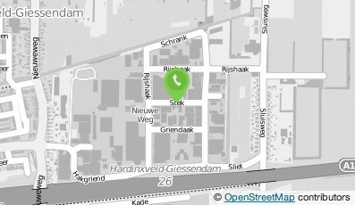Bekijk kaart van Steigerhout Furniture in Hardinxveld-Giessendam