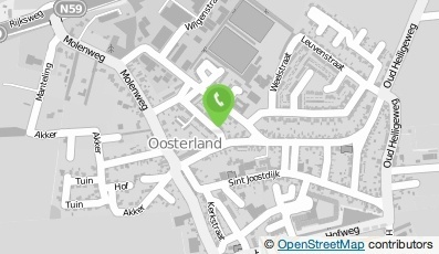 Bekijk kaart van klusbedrijf B&B  in Oosterland