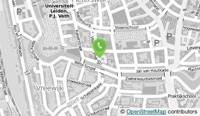 Bekijk kaart van Hoffius Research  in Leiden