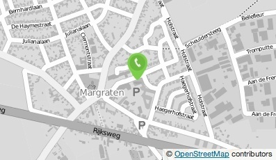 Bekijk kaart van Bibliotheek Margraten in Margraten