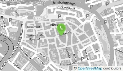 Bekijk kaart van Free Record Shop  in Arnhem