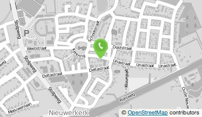 Bekijk kaart van Kibeo Poststraat Nieuwerkerk in Nieuwerkerk